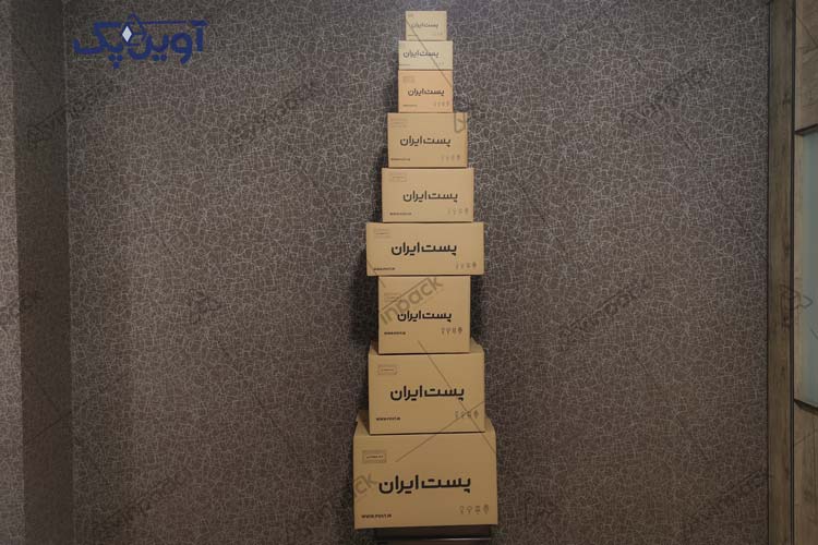 کارتن پستی از بزرگترین تا کوچکترین